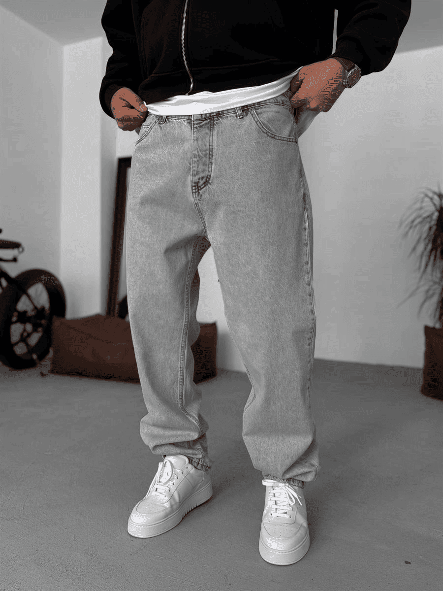 Gray Baggy Jean