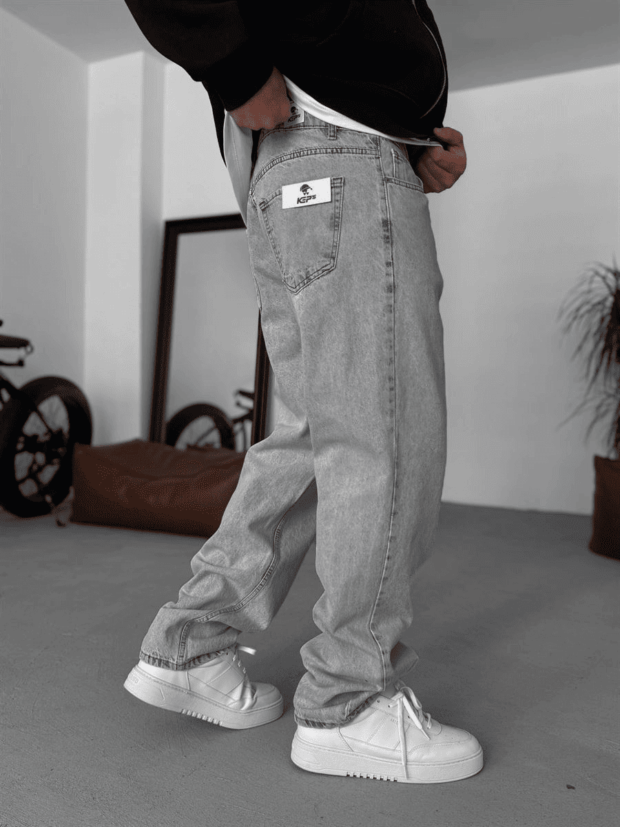 Gray Baggy Jean