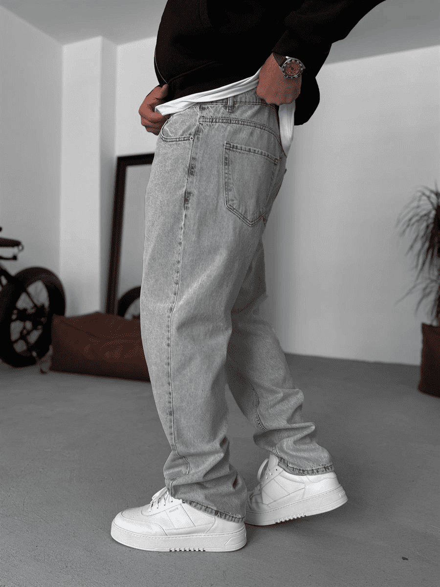 Gray Baggy Jean