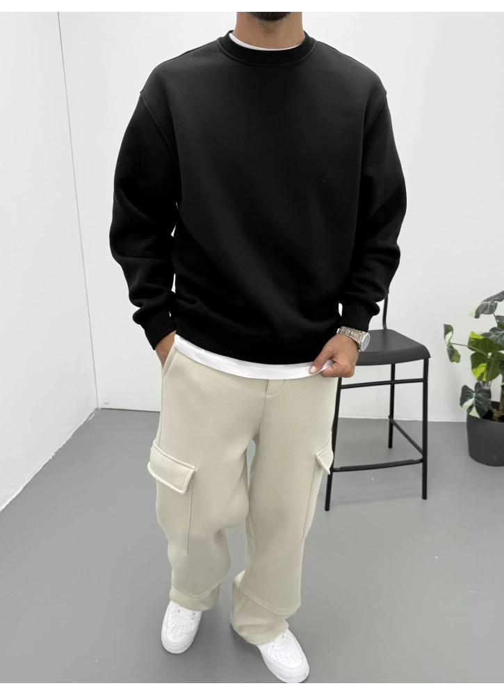 Basic Black Oversize Sweat