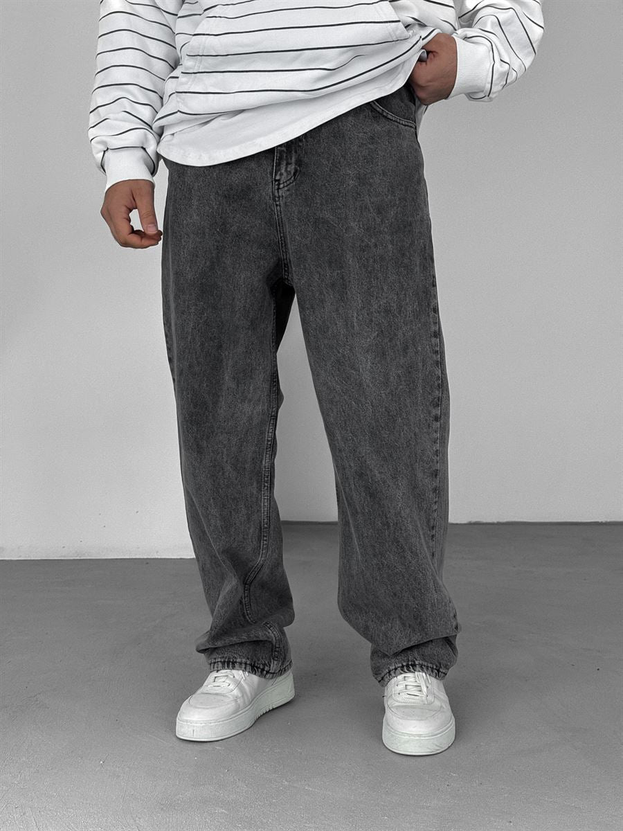 Dark Gray Baggy Jean