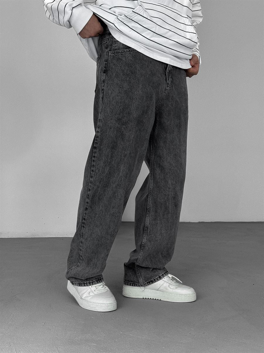 Dark Gray Baggy Jean