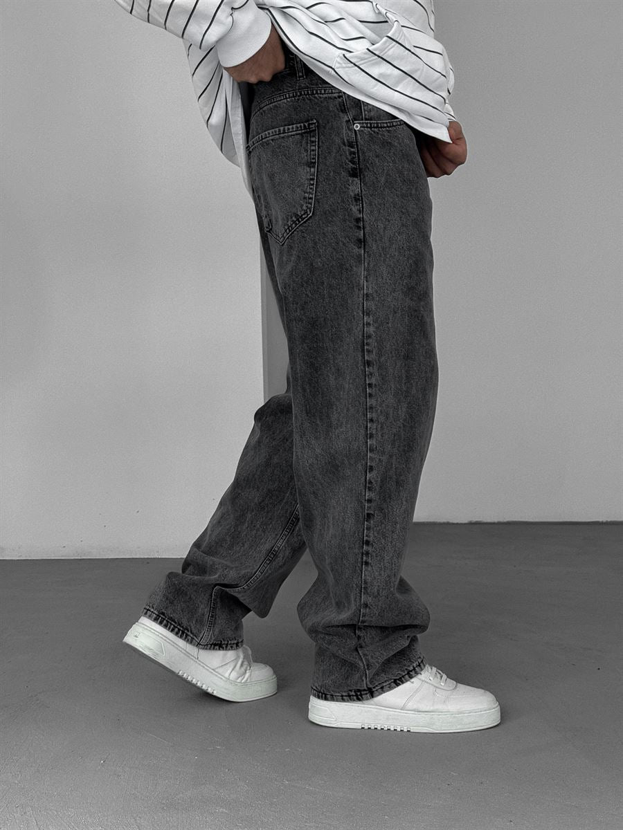 Dark Gray Baggy Jean