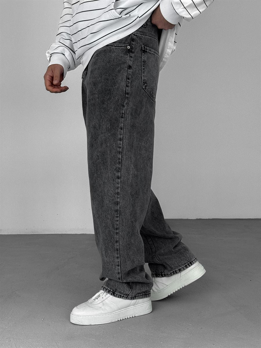 Dark Gray Baggy Jean