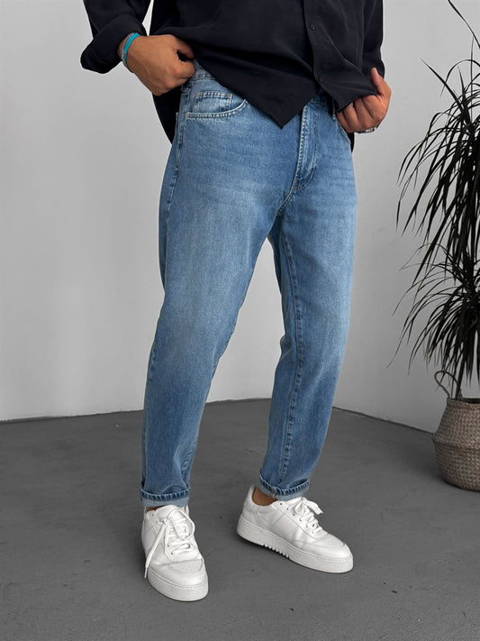 Blue Boyfriend Jean
