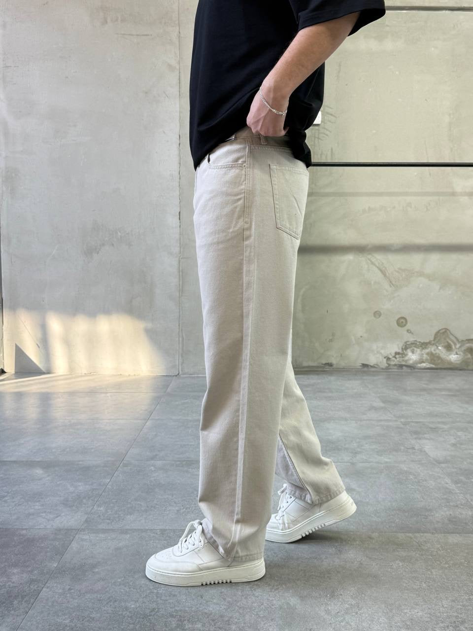 Beige Soft Jean