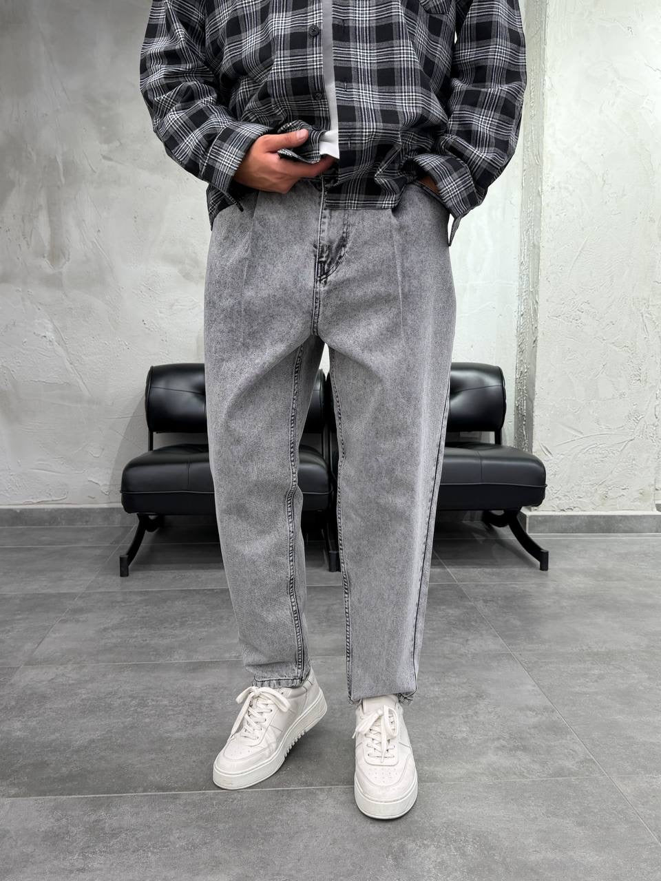 Light Gray Balloon Jean