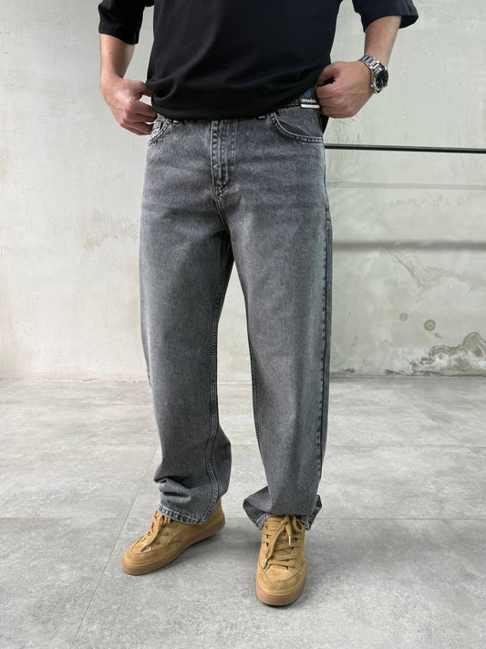 Dark Gray Baggy Jean