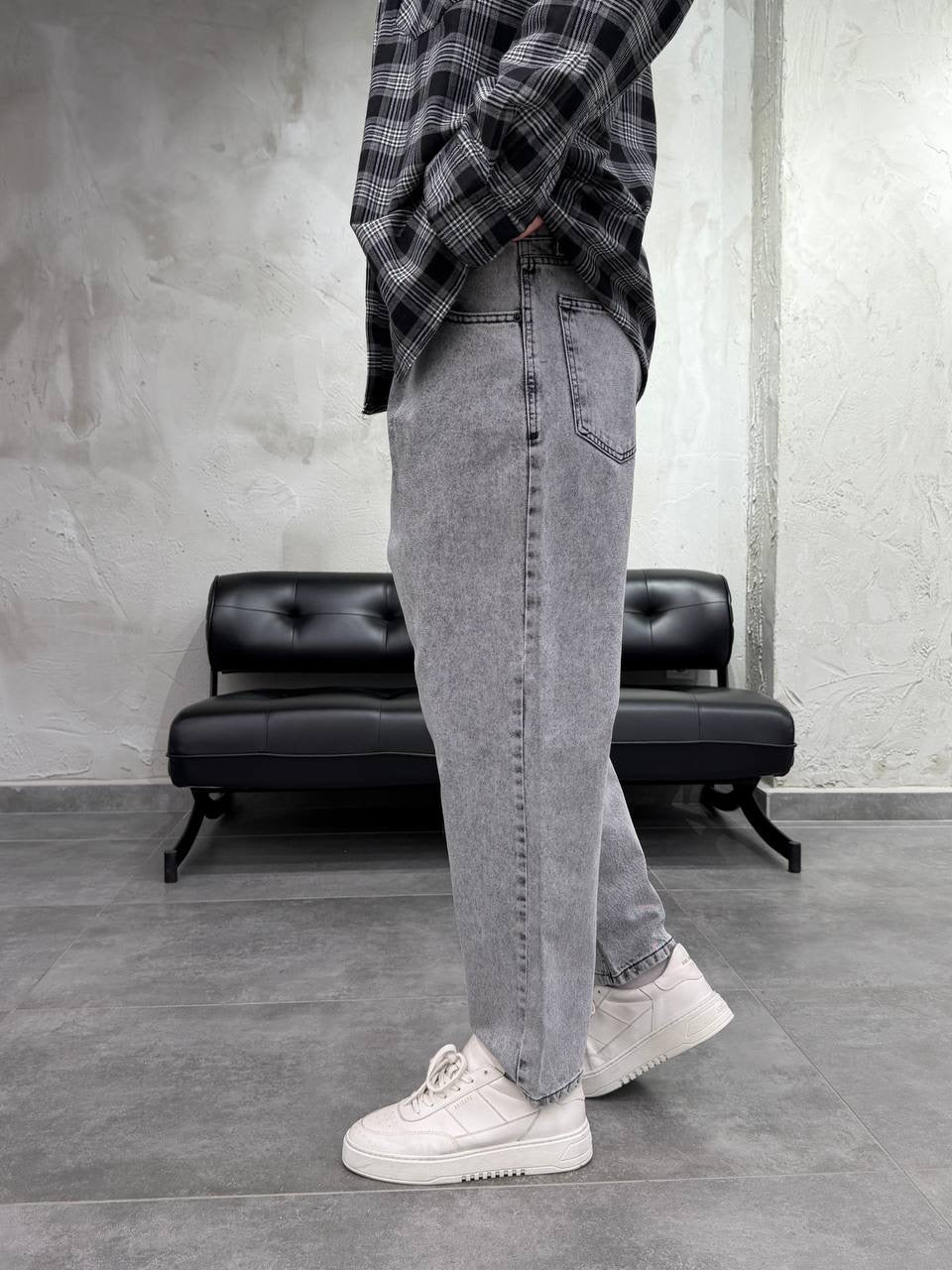 Light Gray Balloon Jean