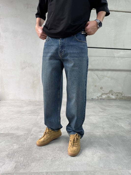 Dirty Blue Baggy Fit Jean