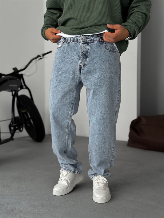 Light Blue Baggy Jean