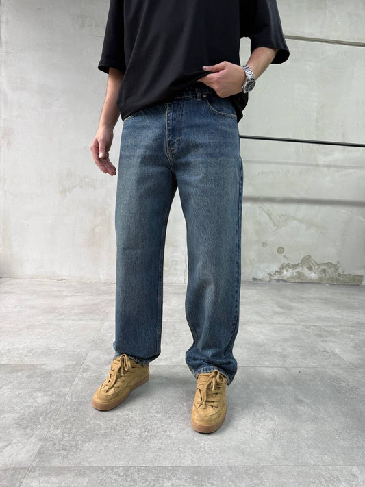 Dirty Blue Baggy Fit Jean