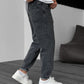 Dark Gray Boyfriend Jean