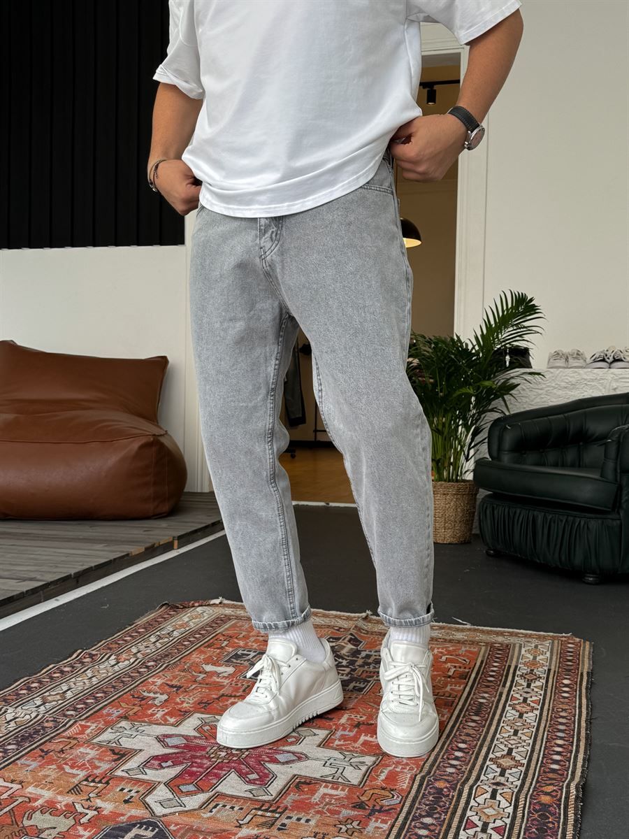 Light Gray Boyfriend Jean