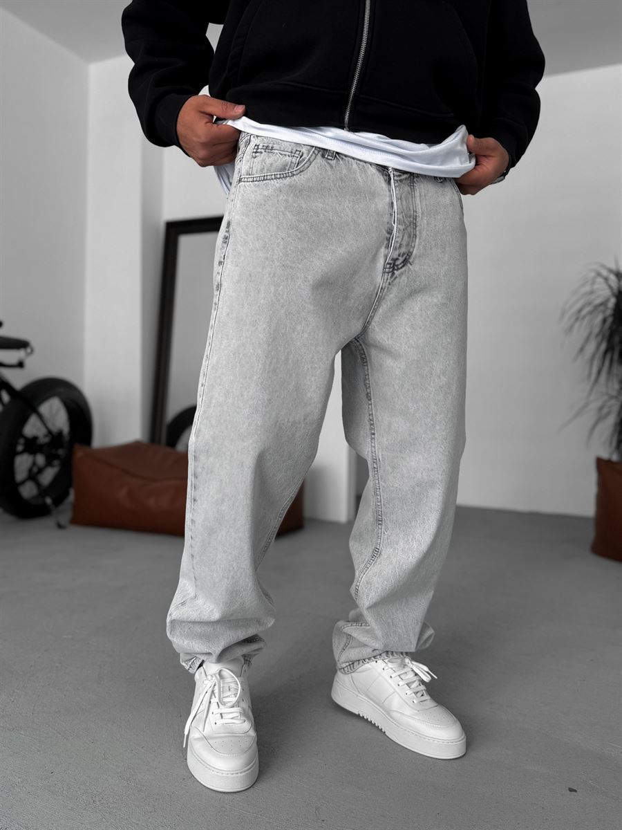 Gray Baggy Jean