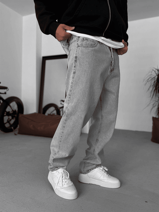 Gray Baggy Jean