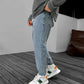 Washed Blue Boyfriend Jean