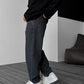 Washed Black Baggy Jean