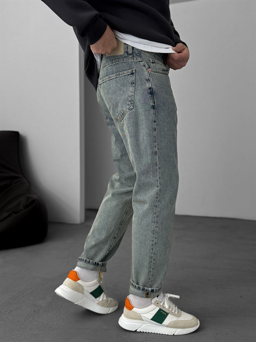 Dirty Blue Boyfriend Jean