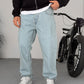Blue Snow Baggy Jean