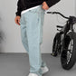 Blue Snow Baggy Jean