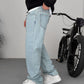 Blue Snow Baggy Jean