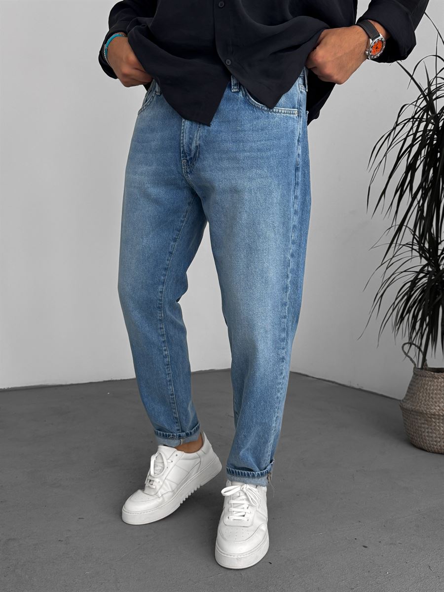 Blue Boyfriend Jean