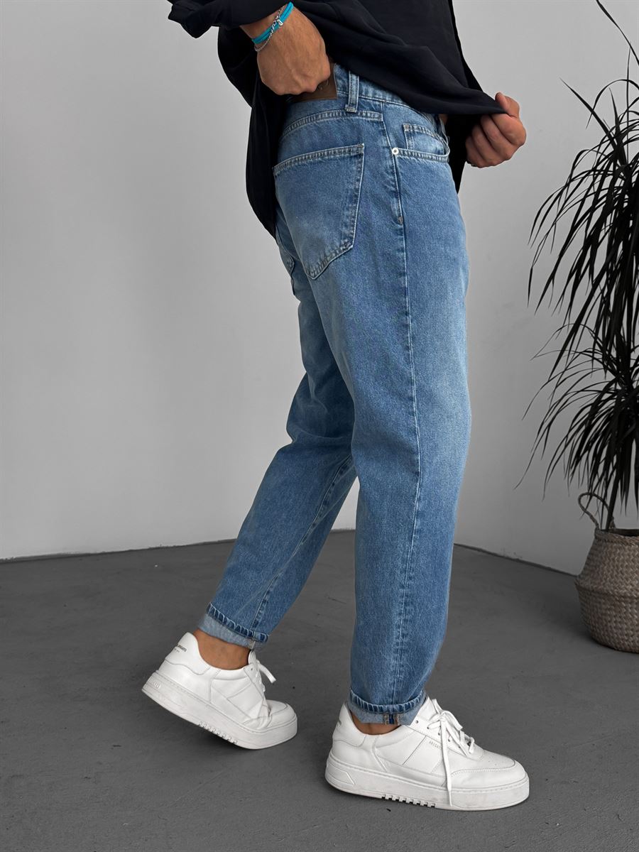 Blue Boyfriend Jean