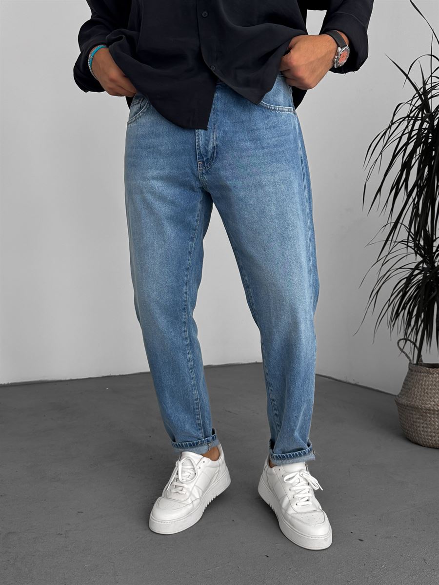 Blue Boyfriend Jean