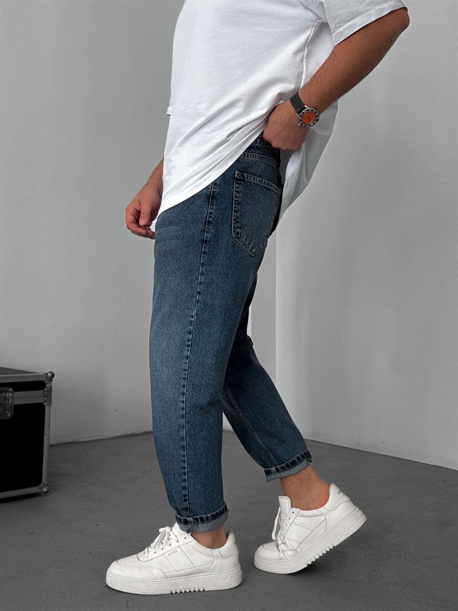 Dirty Blue Boyfriend Jean