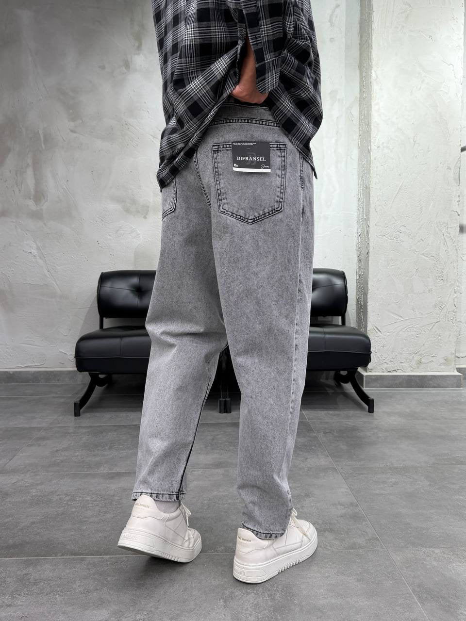 Light Gray Balloon Jean