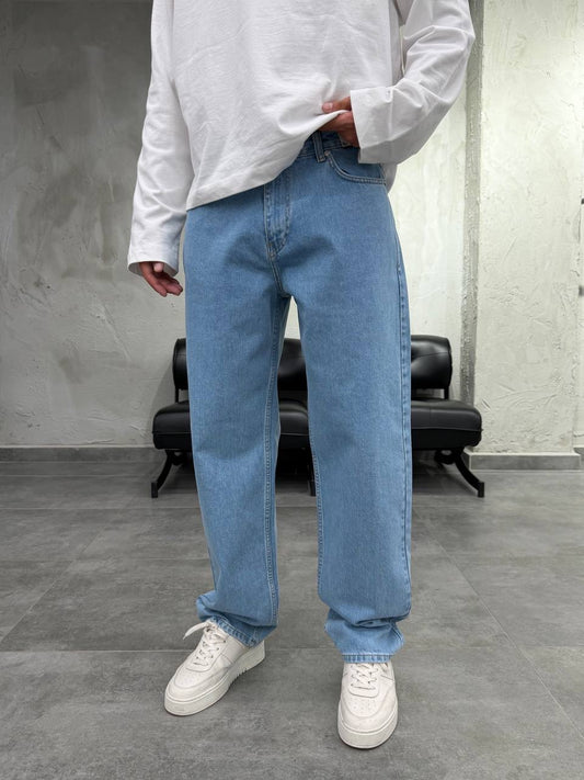 Light Blue Baggy Fit Jean