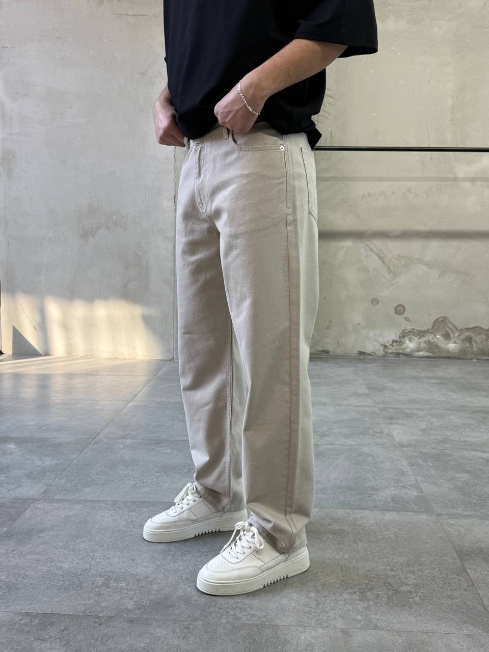 Beige Soft Jean