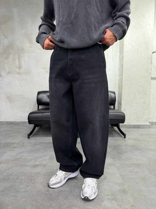 Washed Black Skater fit Jean