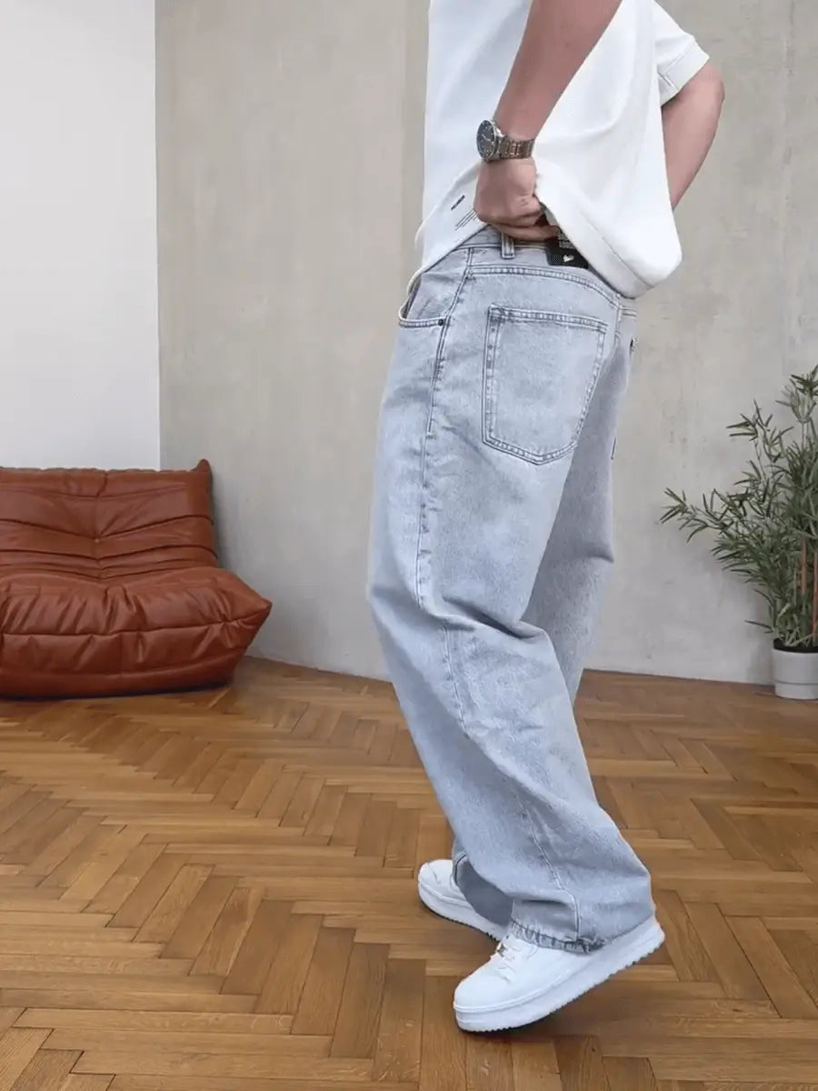 Light Gray Baggy Jean