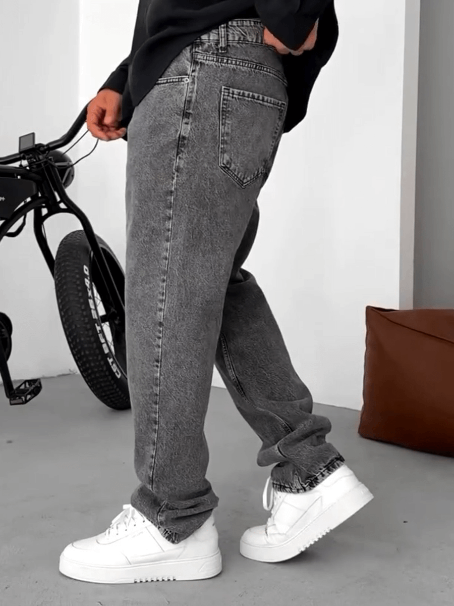 Dark Gray Baggy Jean
