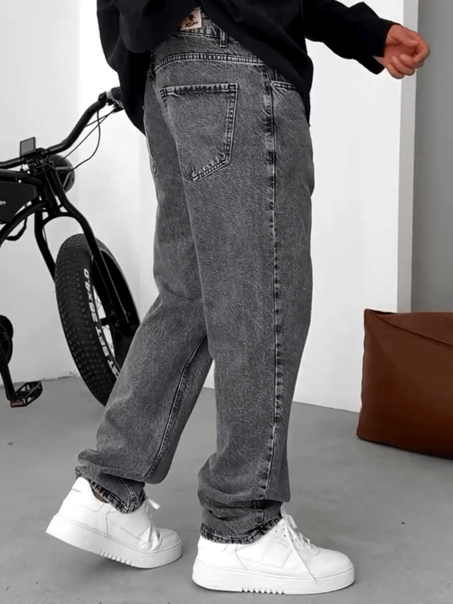 Dark Gray Baggy Jean