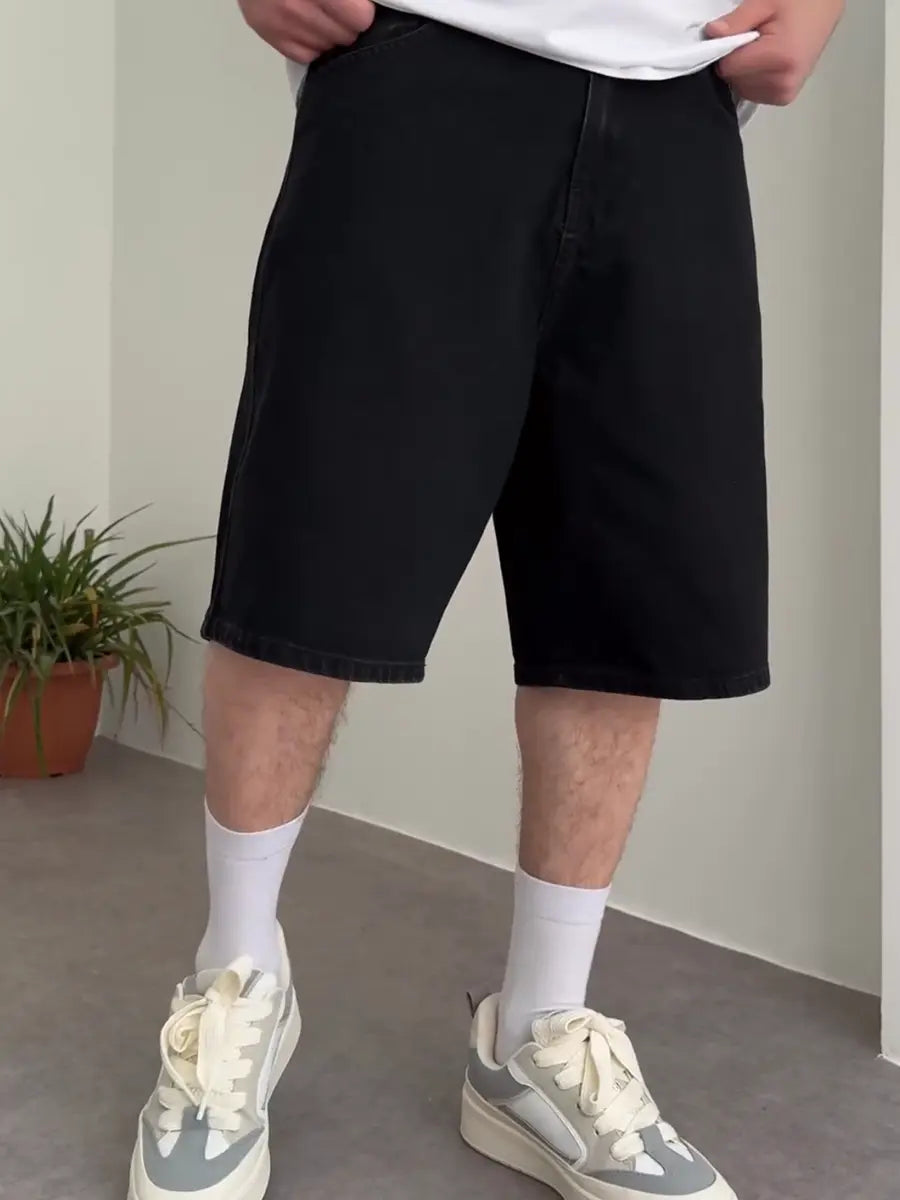 Black Baggy Short