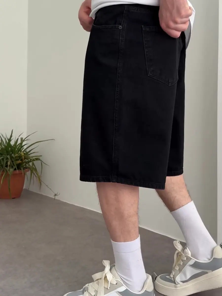 Black Baggy Short