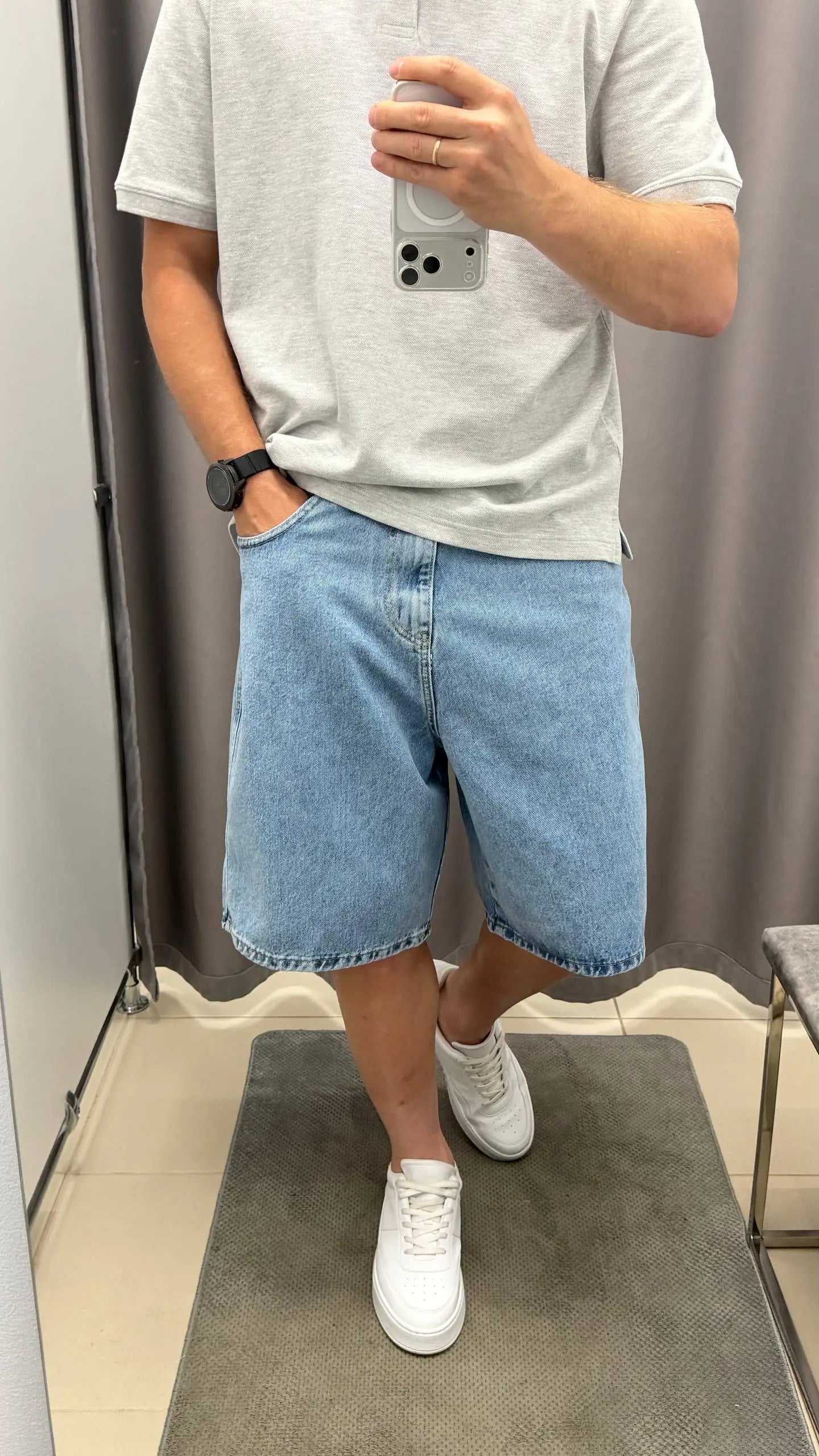 Light Blue Short