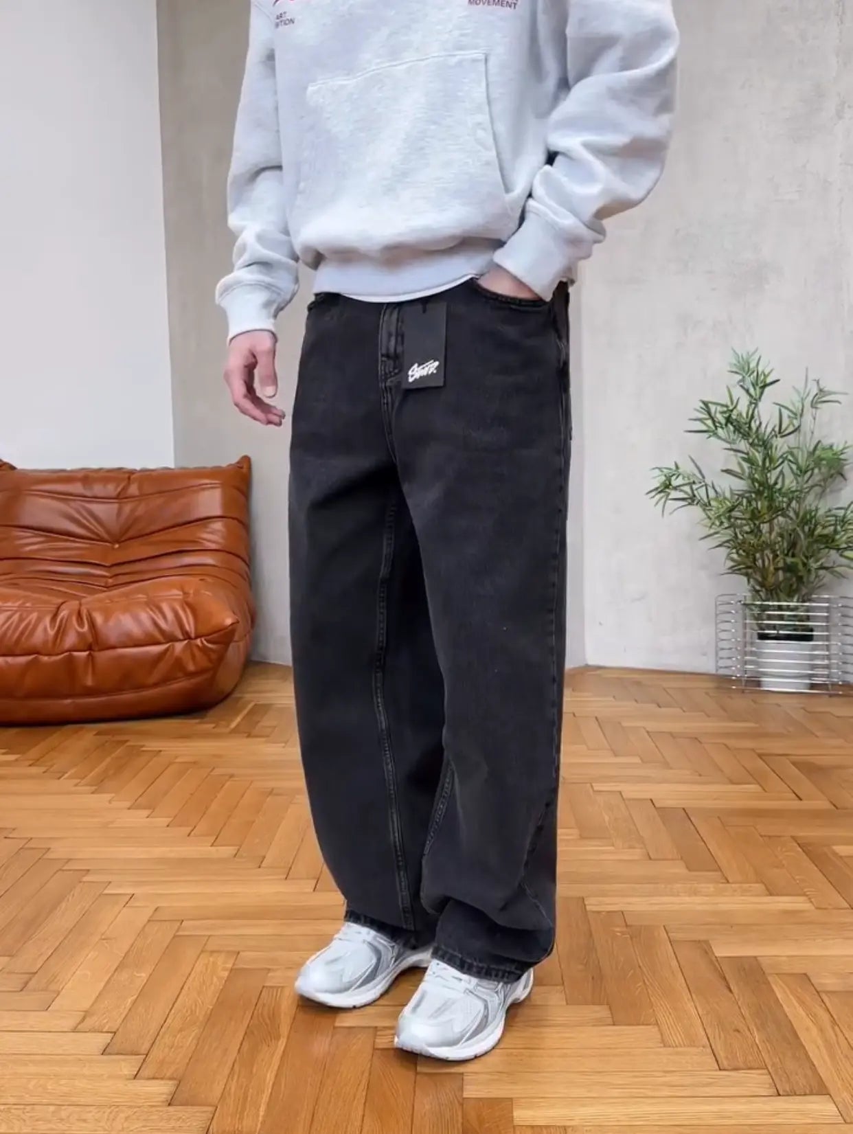 Black Baggy Jean