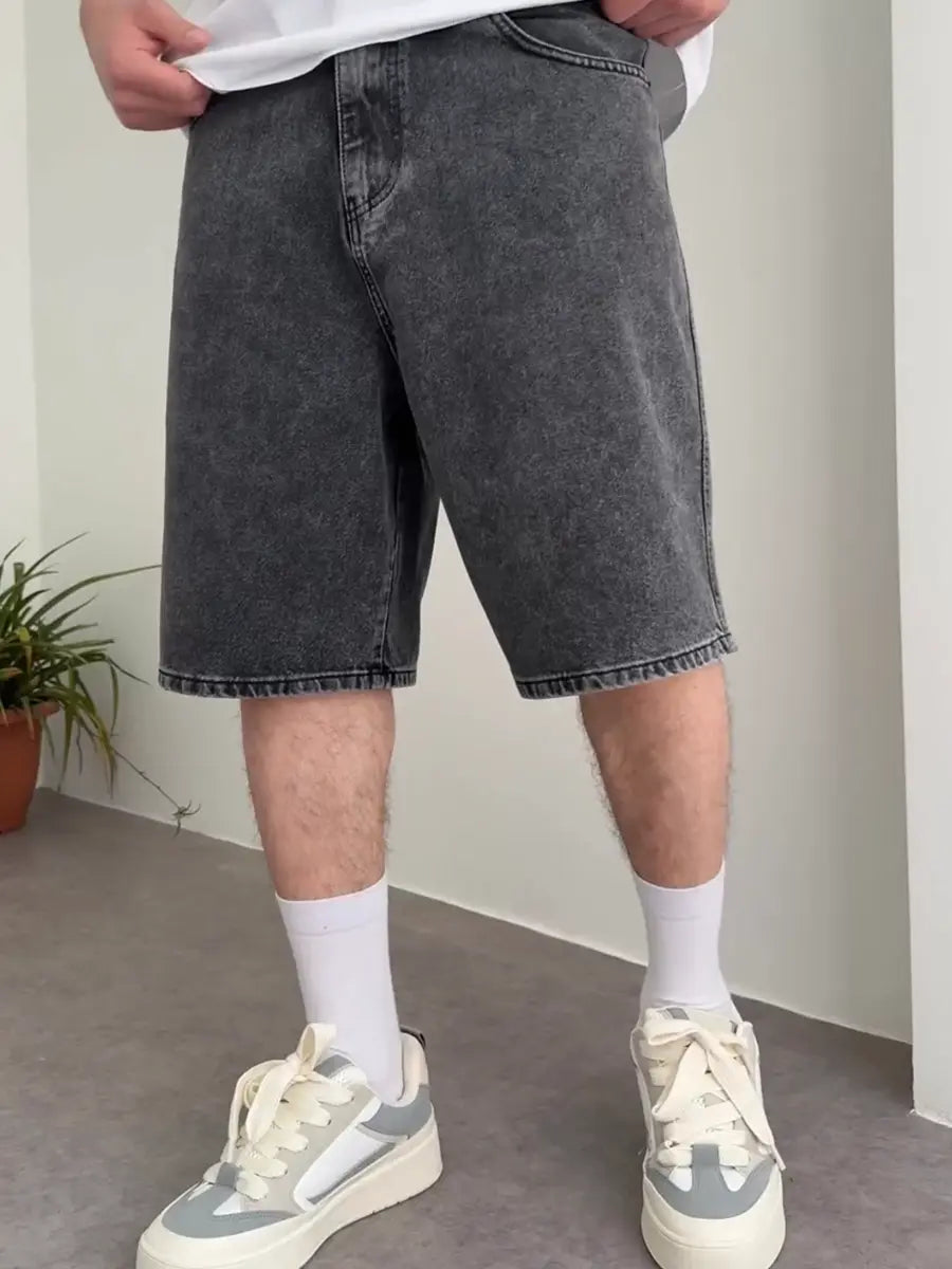 Dark Gray Baggy Short