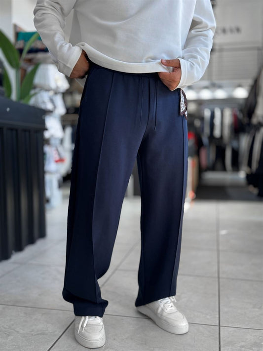 Blue Stitched Pant
