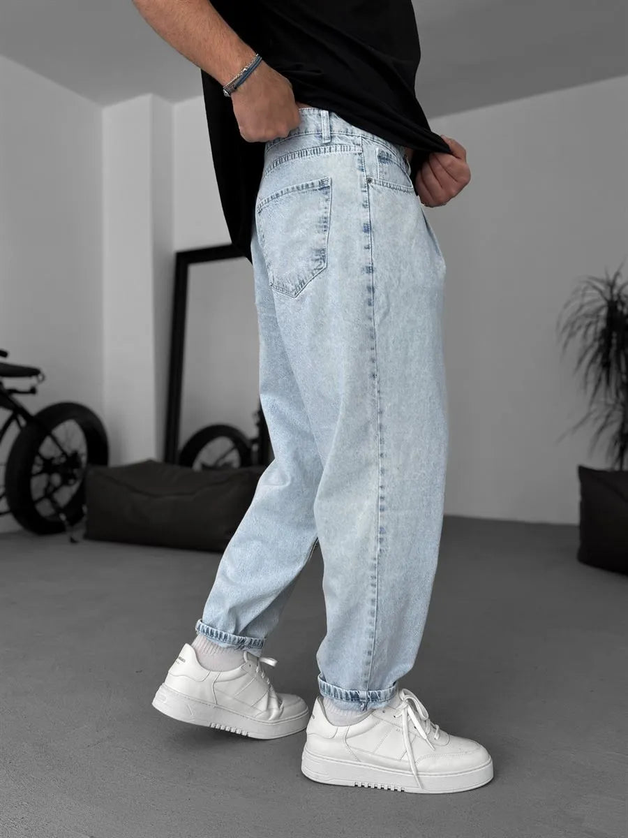 ice Blue Balloon Jean