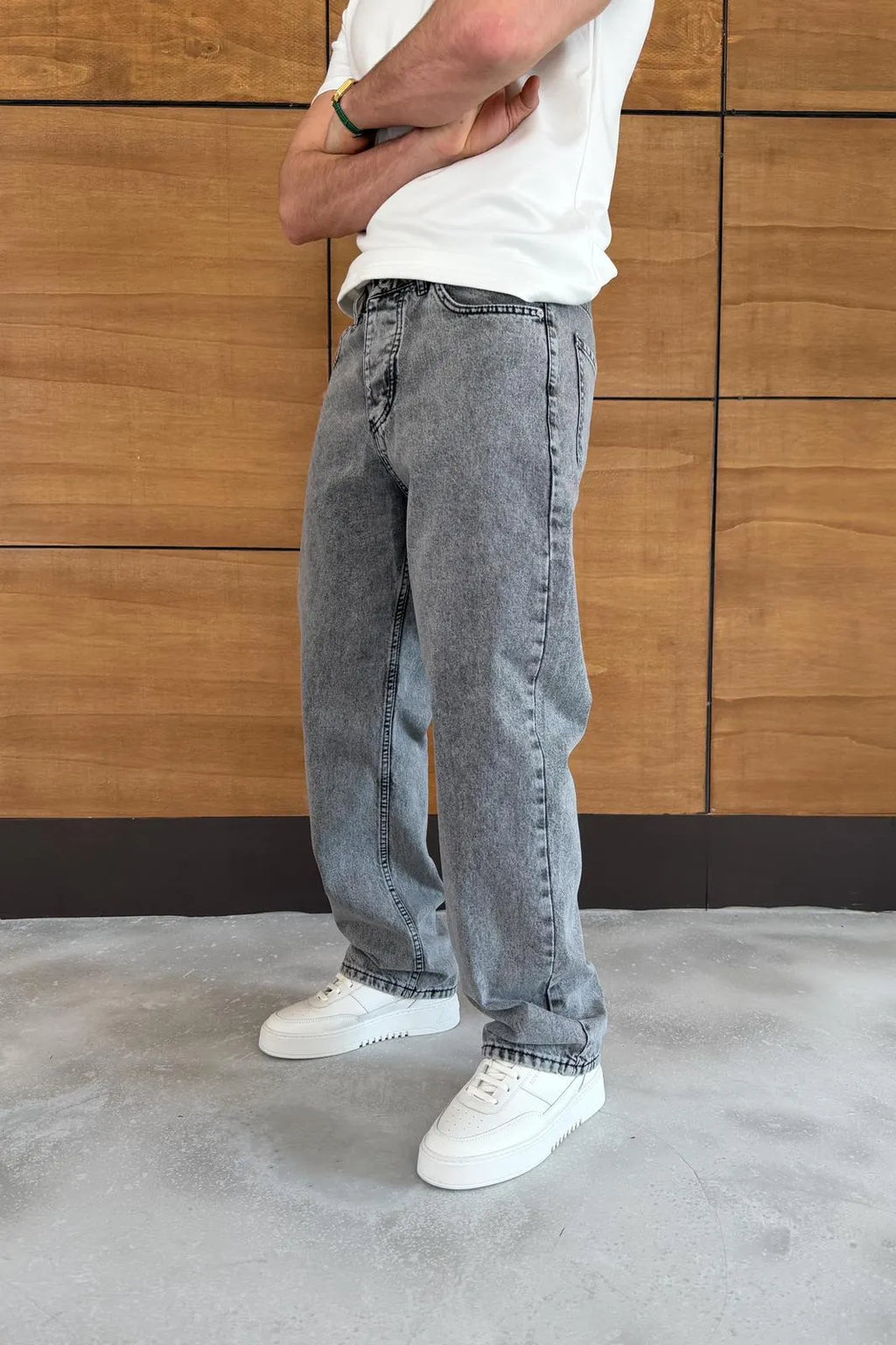 Gray Baggy Jean