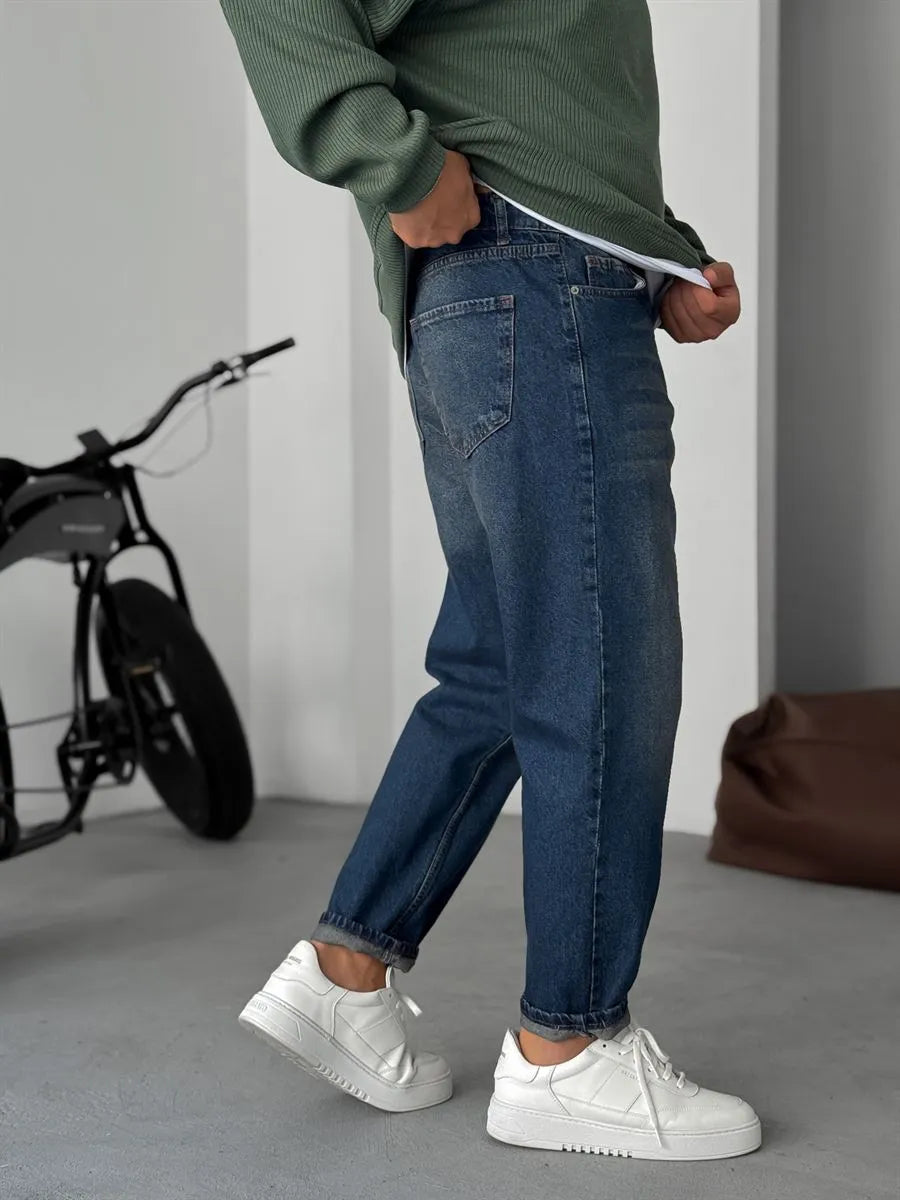 Dirty Blue Boyfriend Jean