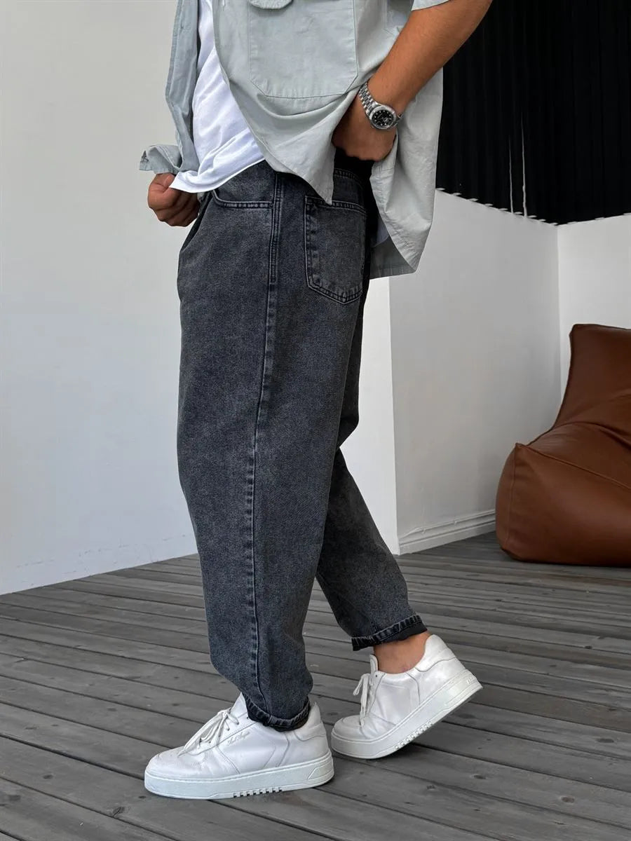 Dark Gray Balloon Jean