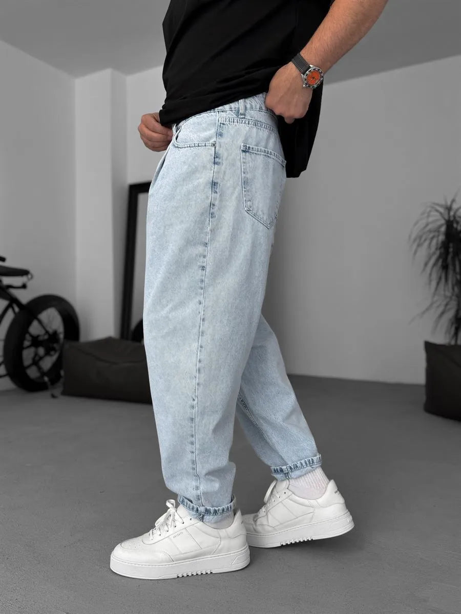 ice Blue Balloon Jean