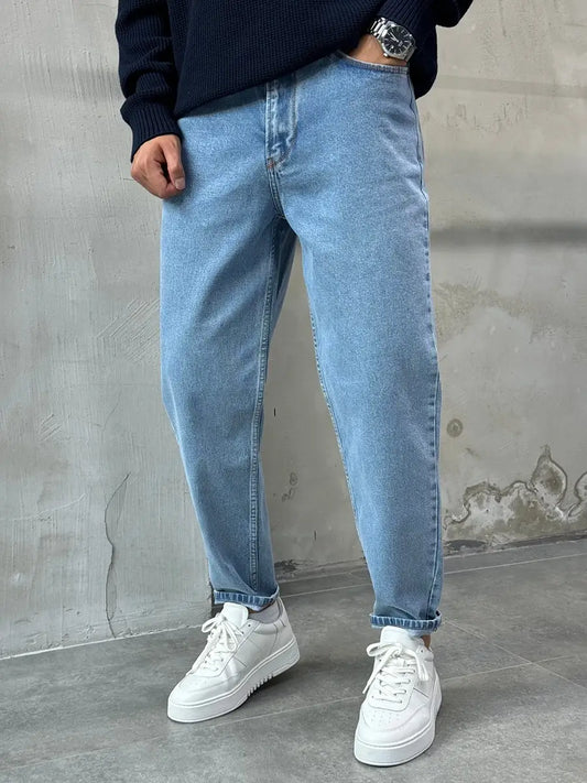 Light Blue Mom Fit Jean