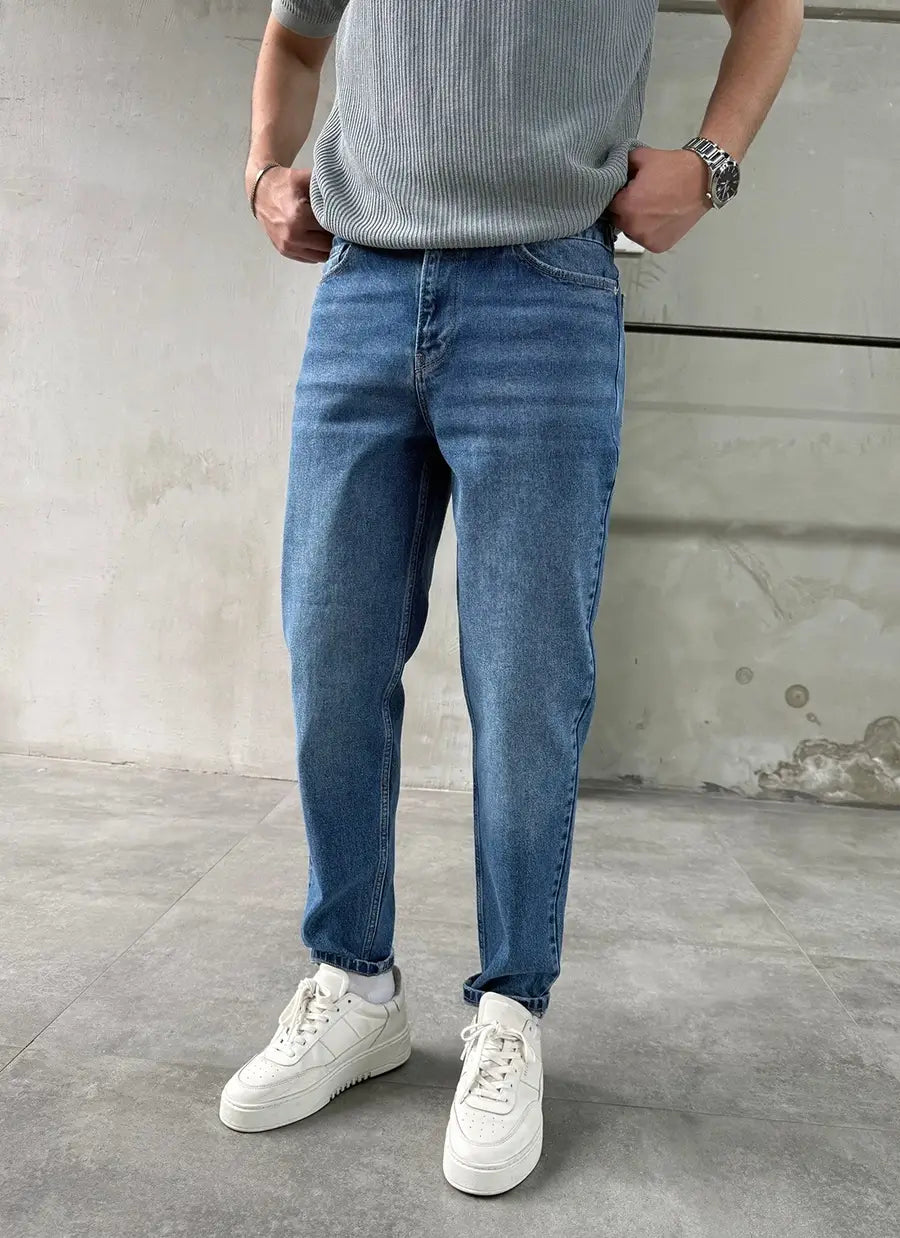 Blue Mom Fit Jean